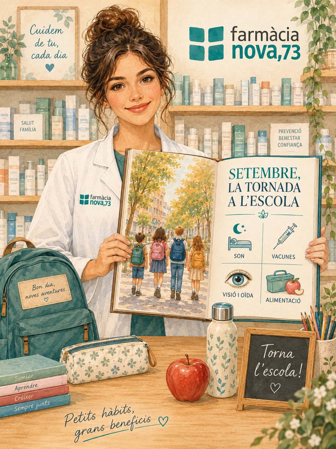Guide to a healthy September and back to school — Farmacia Nova 73 La Garriga